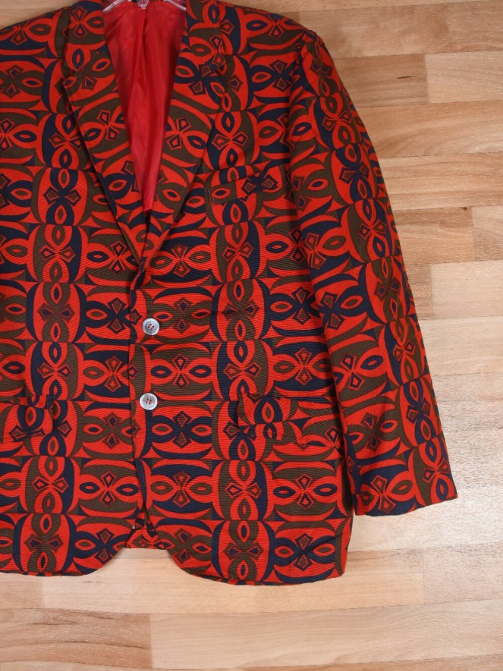 Vintage 60s Sandwich Isles Men's Size R40 Sport Coat -See measurements - Picture 2 of 7